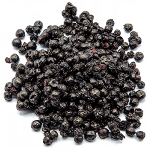 MicroDried dried ingredients elderberry fragments