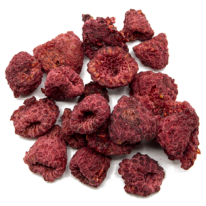 MicroDried dried raspberry fragments, dried raspberry powder, dried whole raspberries